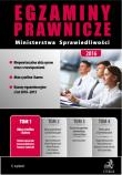 Egzaminy Prawnicze Ministerstwa Sprawiedliwości 2016 T1 Akta cywilne i karne. Autor: Ablewicz Joanna, Jaworski Stefan, Sadurski Tomasz. Dadada.pl Okładka książki Egzaminy Prawnicze Ministerstwa Sprawiedliwości 2016 T1 Akta cywilne i karne