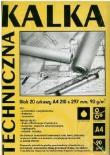 Opakowanie Kalka techniczna A4/20K 90g (10szt)