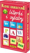 Okładka książki Klocki edukacyjne Literki i sylaby