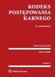 Okładka książki Kodeks postępowania karnego ze schematami