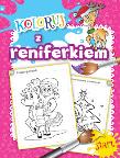 Okładka książki Koloruj z reniferkiem