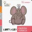 Okładka książki Książeczka poznawcza 12 M+ Kontrasty
