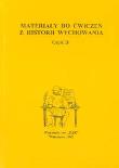 Opakowanie Materiały do ćwiczeń z historii wychowania