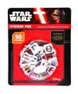 Opakowanie Naklejki wypukłe 50 sztuk Star Wars 7