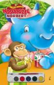 Okładka książki Nosorożec Norbert  - maluję farbami Wilga