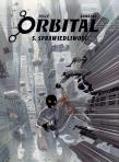 Orbital. Tom 5. Sprawiedliwość. Autor: Pelle Runberg. Dadada.pl Okładka książki Orbital. Tom 5. Sprawiedliwość