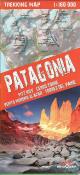 Okładka książki Patagonia trekking map 1:350 000 (laminat)