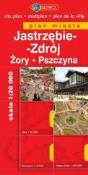 Okładka książki Plan Miasta DAUNPOL. Jastrzębie Zdrój br