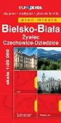 Okładka książki Plan Miasta EuroPilot. Bielsko-Biała br