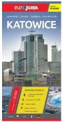 Okładka książki Plan Miasta EuroPilot. Katowice plastik