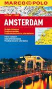 Plan Miasta Marco Polo. Amsterdam. Autor: Opracowanie zbiorowe. Dadada.pl Okładka książki Plan Miasta Marco Polo. Amsterdam