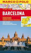 Plan Miasta Marco Polo. Barcelona. Autor: Opracowanie zbiorowe. Dadada.pl Okładka książki Plan Miasta Marco Polo. Barcelona