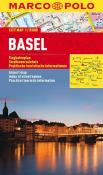 Plan Miasta Marco Polo. Basel. Autor: Opracowanie zbiorowe. Dadada.pl Okładka książki Plan Miasta Marco Polo. Basel