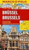 Plan Miasta Marco Polo. Brussel. Autor: Opracowanie zbiorowe. Dadada.pl Okładka książki Plan Miasta Marco Polo. Brussel