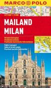 Plan Miasta Marco Polo. Mailand. Autor: Opracowanie zbiorowe. Dadada.pl Okładka książki Plan Miasta Marco Polo. Mailand