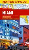 Plan Miasta Marco Polo. Miami. Autor: Opracowanie zbiorowe. Dadada.pl Okładka książki Plan Miasta Marco Polo. Miami