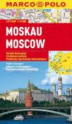 Plan Miasta Marco Polo. Moskau. Autor: Opracowanie zbiorowe. Dadada.pl Okładka książki Plan Miasta Marco Polo. Moskau