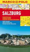 Plan Miasta Marco Polo. Salzburg. Autor: Opracowanie zbiorowe. Dadada.pl Okładka książki Plan Miasta Marco Polo. Salzburg