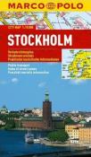 Plan Miasta Marco Polo. Stockholm. Autor: Opracowanie zbiorowe. Dadada.pl Okładka książki Plan Miasta Marco Polo. Stockholm