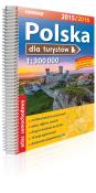 Polska dla turystów. Atlas 1:300 000. Autor: praca zbiorowa. Dadada.pl Okładka książki Polska dla turystów. Atlas 1:300 000