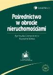 Okładka książki Pośrednictwo w obrocie nieruchomościami