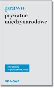 Prawo prywatne międzynarodowe. Wydawca: Od.Nowa. Dadada.pl Opakowanie Prawo prywatne międzynarodowe