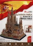 Opakowanie Puzzle 3D Katedra Sagrada Familia w Barcelonie