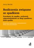 Rozliczenia związane ze spadkiem. Autor: Bieluk Jerzy. Dadada.pl Okładka książki Rozliczenia związane ze spadkiem