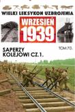 Saperzy kolejowi Część 1. Autor: praca zbiorowa. Dadada.pl Okładka książki Saperzy kolejowi Część 1