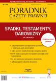 Spadki testamenty darowizny po zmianach. Wydawca: Infor. Dadada.pl Opakowanie Spadki testamenty darowizny po zmianach