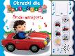Środki transportu. Obrazki dla maluchów. Autor: Nathalie Belineau. Dadada.pl Okładka książki Środki transportu. Obrazki dla maluchów