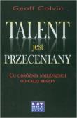 Okładka książki Talent jest przeceniany. 