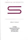 Teoria socjologiczna i struktura społeczna. Autor: Merton Robert K.. Dadada.pl Okładka książki Teoria socjologiczna i struktura społeczna
