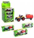 Opakowanie Traktor metalowy z przyczepą mix