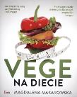 Vege na diecie. Autor: Magdalena Makarowska. Dadada.pl Okładka książki Vege na diecie