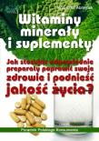 Witaminy, minerały i suplementy. Autor: Krzysztof Abramek. Dadada.pl Okładka książki Witaminy, minerały i suplementy
