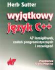 Okładka książki Wyjątkowy język C++
