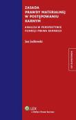 Zasada prawdy materialnej w postępowaniu karnym. Autor: Jodłowski Jan. Dadada.pl Okładka książki Zasada prawdy materialnej w postępowaniu karnym