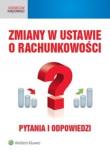 Okładka książki Zmiany w ustawie o rachunkowości