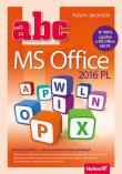 ABC MS Office 2016 PL. Autor: Jaronicki Adam. Dadada.pl Okładka książki ABC MS Office 2016 PL