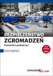 Bezpieczeństwo zgromadzeń publicznych. Autor: Marcin Jurgilewicz. Dadada.pl Okładka książki Bezpieczeństwo zgromadzeń publicznych