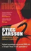 Dziewczyna, która igrała z ogniem. Autor: Stieg Larsson. Dadada.pl Okładka książki Dziewczyna, która igrała z ogniem