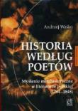 Historia według poetów. Autor: Andrzej Waśko. Dadada.pl Okładka książki Historia według poetów