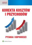 Okładka książki Korekta kosztów i przychodów