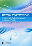Metody statystyczne w analizach hydr. środ. Polski. Autor: Paweł Jokiel (red.). Dadada.pl Okładka książki Metody statystyczne w analizach hydr. środ. Polski