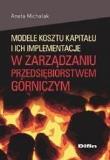 Okładka książki Modele kosztu kapitału i ich implementacje
