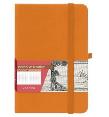 Opakowanie Notes Kratka A6 Secesja Pomarańczowy ANTRA