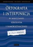 Okładka książki Ortografia I Interpunkcja W Nauczaniu Szkolnym...
