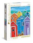 Opakowanie Puzzle 1000 HQ Rainbow Beach Huts