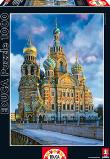 Puzzle Sankt Petersburg Kościół 1000. Wydawca: Educa Borras. Dadada.pl Opakowanie Puzzle Sankt Petersburg Kościół 1000
